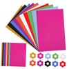 SHINEOFI 60Sheets Glitter Cardstock Paper Mixed Colors Heavy Weight Craft