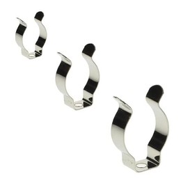 Frottee-Werkzeugklammern, offen, Typ BZP, Karbonfederstahl, Durchmesser 28 mm, 2 Stück