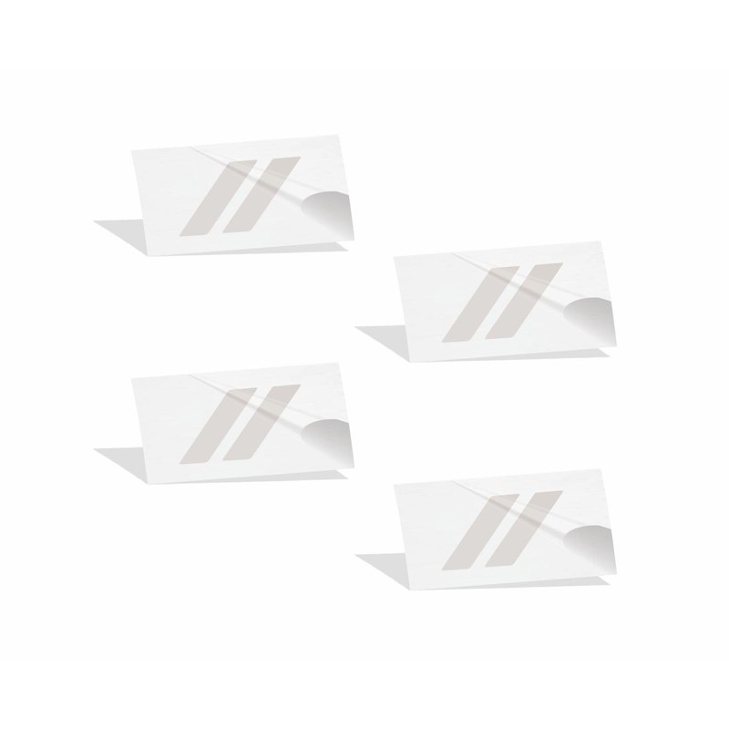 Reflective Concepts Hash Rhombus Center Cap Overlay Decals- 2017-2023 Charger
