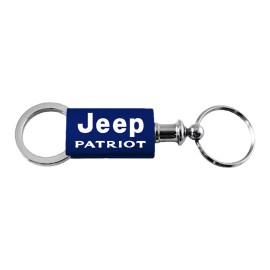 Jeep Patriot Anodized Aluminum Valet Key Fob (Navy)