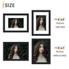 upsimples A5 Picture Frame, 3 Pack A5 Black Photo Frame,