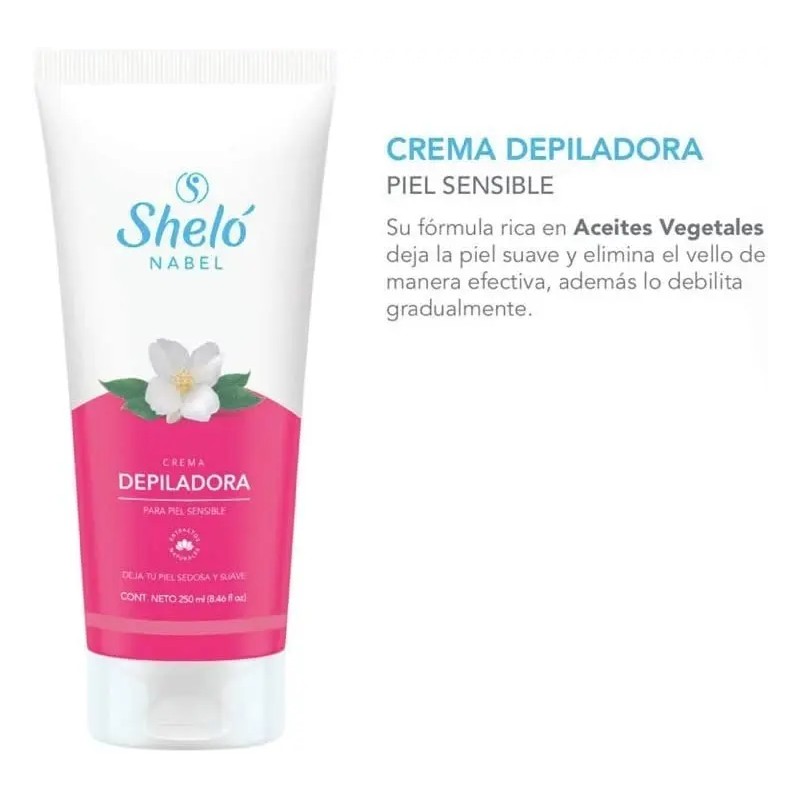 Shelo Crema Depiladora Piel Sensible 250