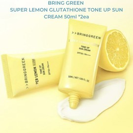 BRING GREEN Super Lemon Glutathione Tone Up Suncream 50ml*2ea