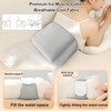 Lumbar Support Pillow for Office Chair & Sleeping, Wrap Around