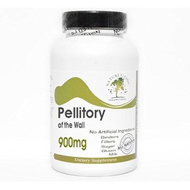 Pellitory of The Wall 900mg ~ 180 Capsules - No Additives ~ Naturetition Supplements
