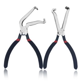 2Pcs Upgraded ‌Electrical Disconnect Pliers, Electrical Connector Disconnect Pliers, Automotive Fuel Line Petrol Clip Pipe & Hose Disconnect Tools with Anti-Slip Grip,for Fuel Injectors