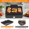 5 PCS Reusable Grill Mat Compatible with Ninja Sizzle Indoor
