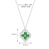 Free Bird 4 Leaf Clover Necklace, Women's "Symbol of Good