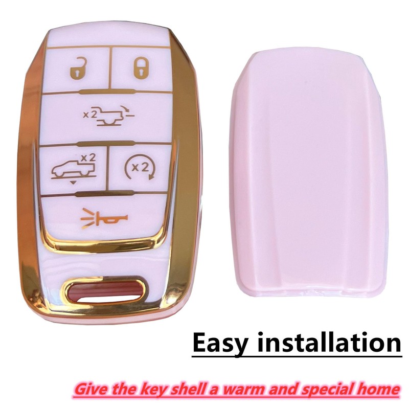EJOAOJE Key Protective Shell for RAM Key Fob Cover with