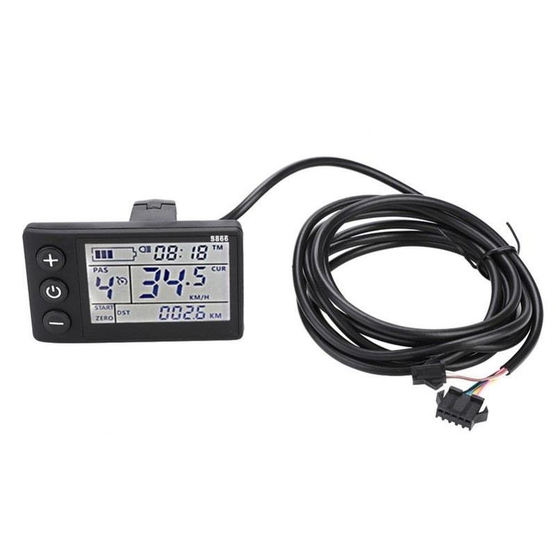 Brushless Controller, Plastic + LCD + Metal Rainproof Durable Silent