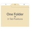 Find It All Tab File Folders Letter Size Third Cut,