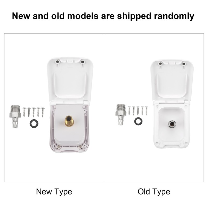 RV Water Inlet Hatch with Magnetic Cover High Hardness Wearproof