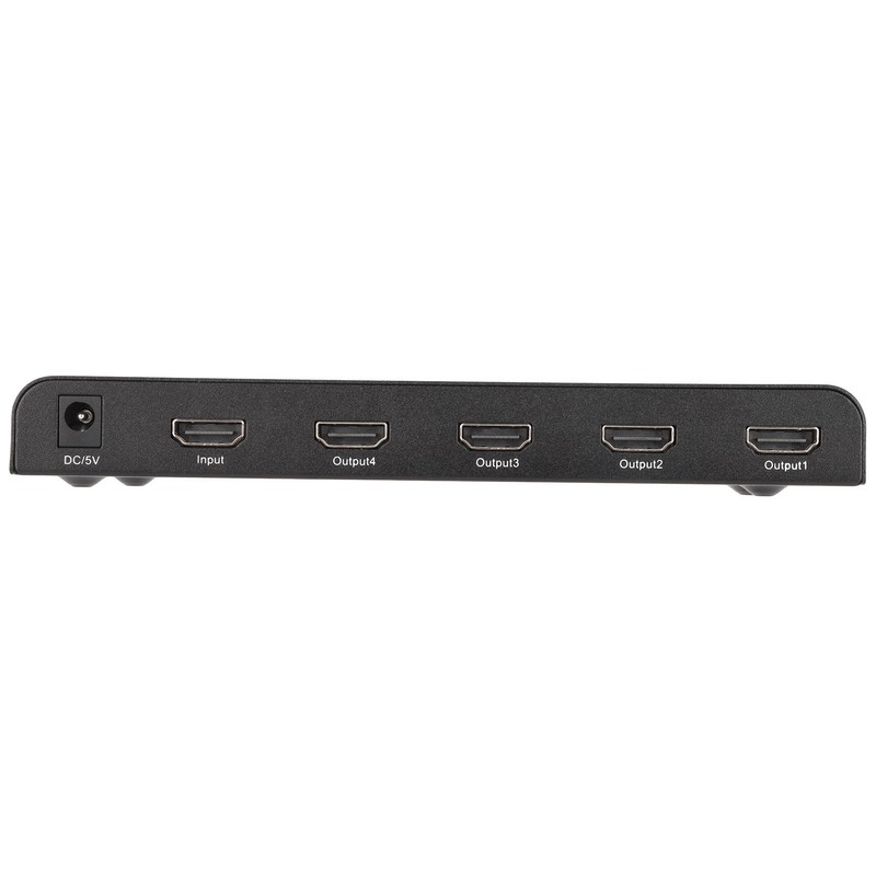 1x4 HD Multimedia Interface Splitter 4K 60hz 4 Port HD