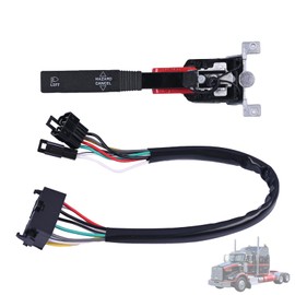 Getfarway Turn Signal Combination Switch Multifunction Combination Switch with Harness 577.59006 Compatible with Kenworth T800 Replace 01481376 480836