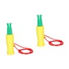 Kisangel 2pcs Hunting Calling Whistle for Pheasant Goose Lightweight Design