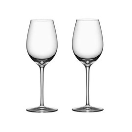 Orrefors Premier 10 oz. White Wine Stemware, Set of 2, 9 1/16" x 3 3/16", Clear