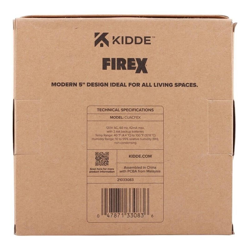 Kidde NEW Kidde CUACFEX Hardwired Smoke And Carbon Monoxide Alarm