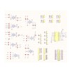 Sensor Expansion Board for 4B 3B CM4 PCF8591 LED GPIO
