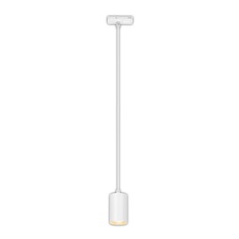 BRILONER - Rail System Rail Pendant Light, Combinable, Accessories, Tracklight, Pendant Lamp, GU10, Ceiling Light, 1410 x 82 x 55 mm (L x W x D), White