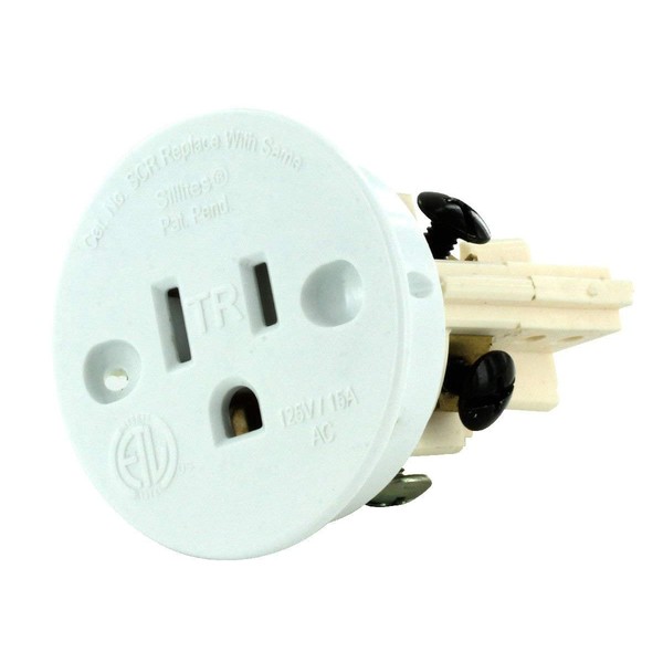 2 Pack of Sillites Self Contained Receptacle - Tamper Resistant