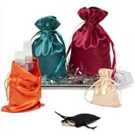 Paper Mart Gold Satin Pouches 3" X 4" | Quantity: 30