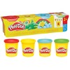 Play-Doh Pack of 4 Classic Colours 85g