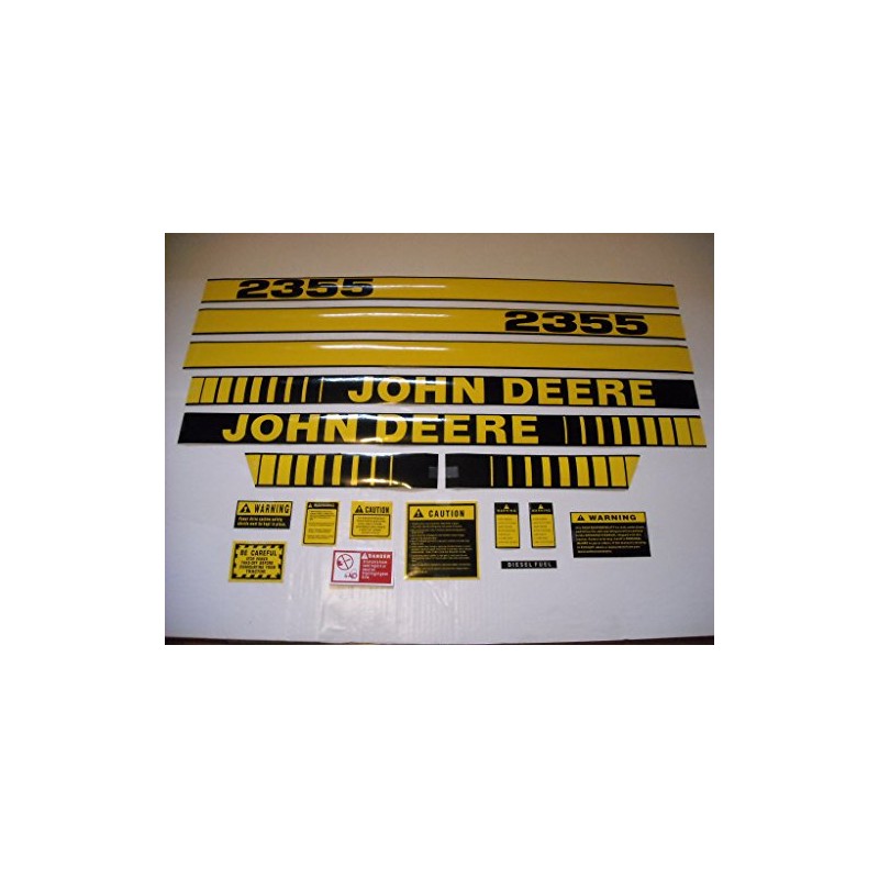 Decal Set with Caution Kit for John Deere 2355