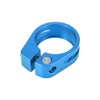 X AUTOHAUX 28.6mm Aluminium Alloy Bike Bicycle Seat Post Clamp