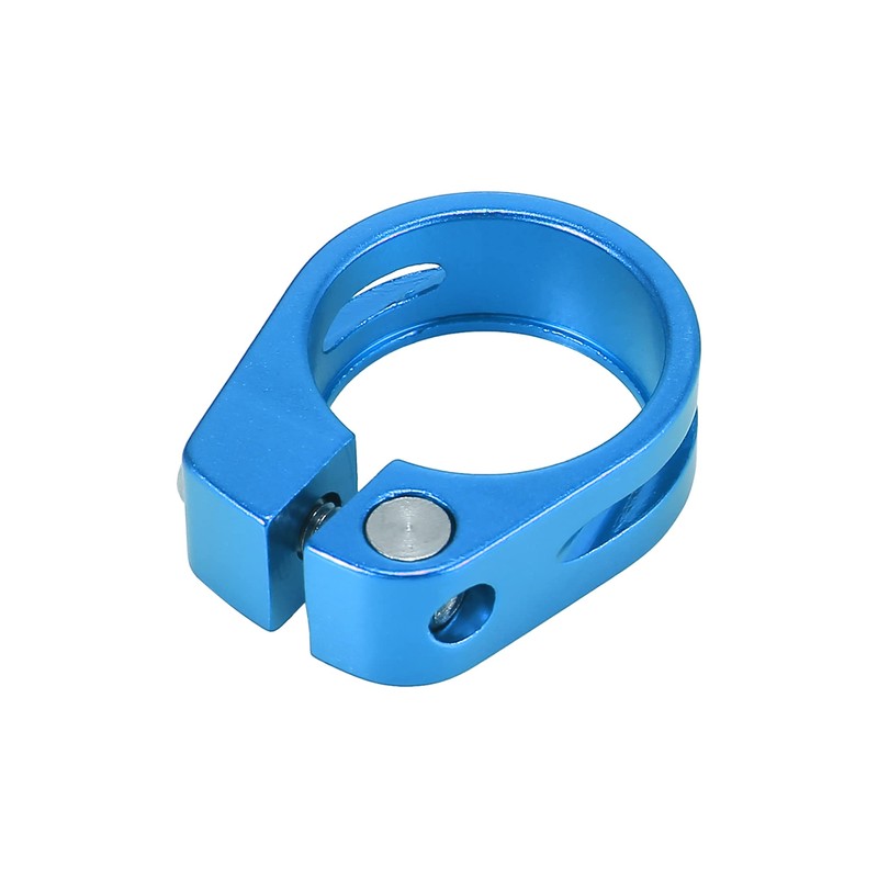 X AUTOHAUX 28.6mm Aluminium Alloy Bike Bicycle Seat Post Clamp