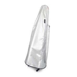 Maloney StageGear Covers 30306 Full size Cello Soft Case Instrument Bag; Weather Resistant Cover Reversible, Protects from Sun UV Rays, Travel Gig Bag for Musicians,Silver,Black,49 inch