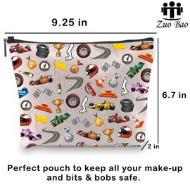 Racing Cosmetic Bag Funny Drag Racing Lover Car Race Gift Racing Driver Gift Racing Club Gift (Car Race)