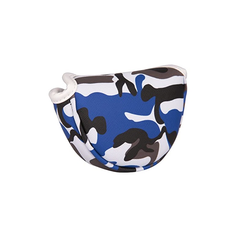 Golf Putter Cover for Odyssey Red Small Mallet Magnetic Camo
