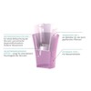 Santino Set of 2 Transparent Orchid Pots with Self-Watering Wick