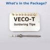Heat Set Insert Tool,Soldering Iron Tips Come with Thread inserts
