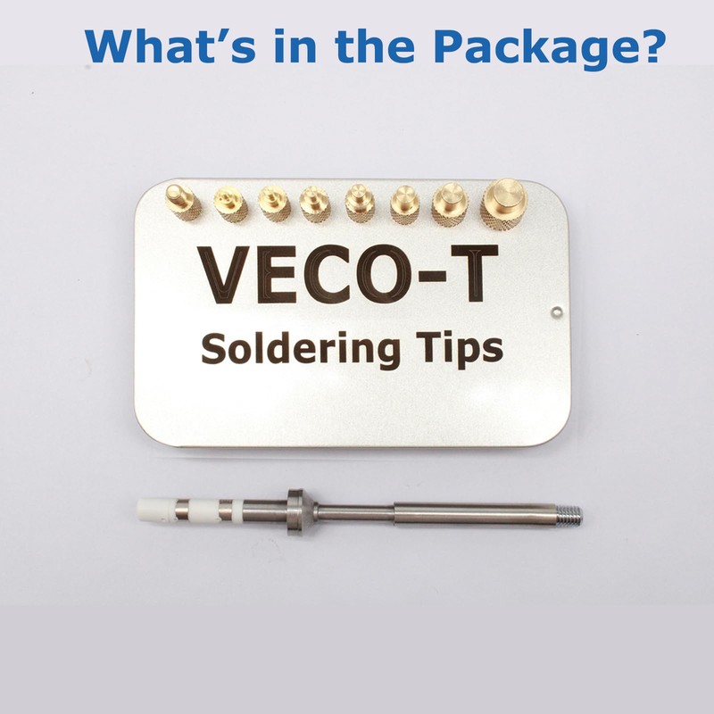Heat Set Insert Tool,Soldering Iron Tips Come with Thread inserts