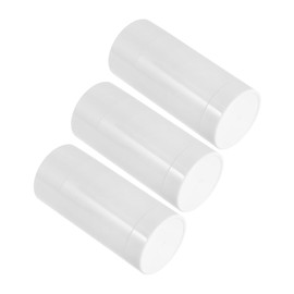 Gatuida 3Pcs Twist Up Refillable Stick Tubes Portable Containers for DIY Deodorants Solid Lotions for Travel Business Trips Daily Use