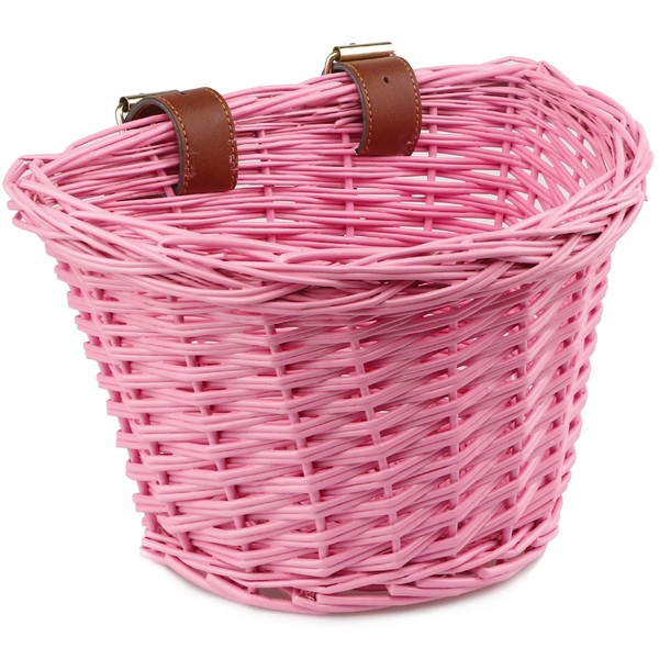 AVASTA Wicker Bicycle Basket for Children 12, 14, 16 Bicycle,