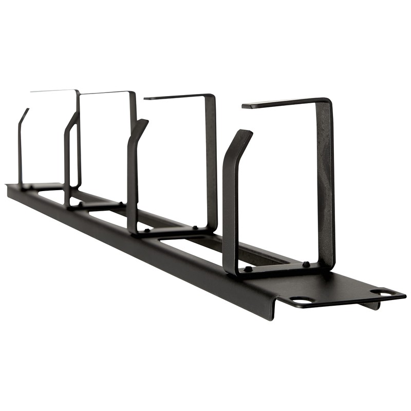 Delock 19 inch cable management panel with 3 openings and