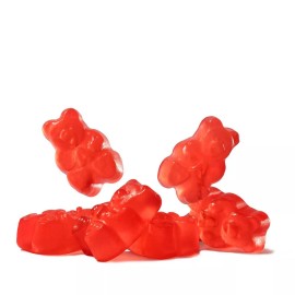 Albanese Fresh Strawberry Gummi  Bears Gummy Candy Choose Size! Free Ship! - 2 pounds