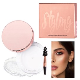 RICEEL Augenbrauenwachs, 7g Creme, transparent, wasserdicht, Styling, Seife, Fixiergel, Natürliche organische Formel, geeignet für alle Hauttöne