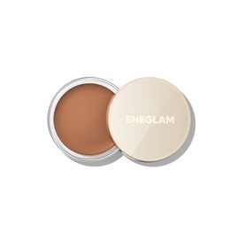 SHEGLAM Silk Haze Cream Bronzer Blendable Cream Makeup with a Lightweight Formula - Customizable Face Makeup for a Natural, Sun-Kissed Glow Long Lasting-Caramel
