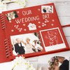 Bstorify 25.4 x 25.4 Cm Scrapbook Album 70 Pages Red