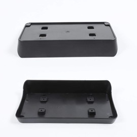 JWWY for Charger Front License Plate Frame Mounting Bracket Number Plate Holder Registration Plate Frame for 2015-2025+ Dodge Charger Exterior Accessories Black