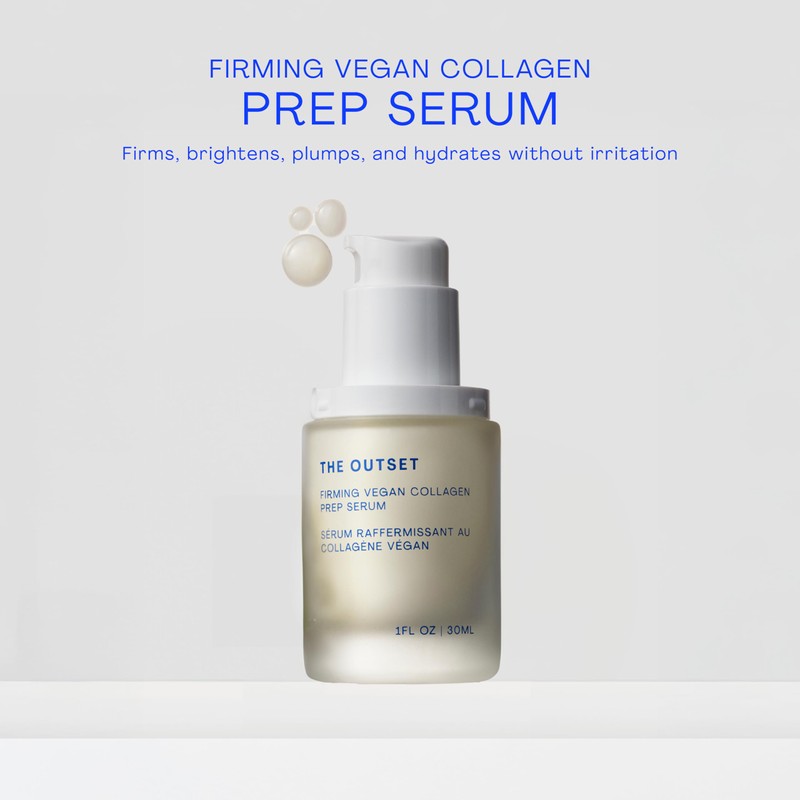 The Outset Firming Vegan Collagen Prep Serum - Gentle, Fragrance