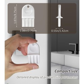 HGHN 6-Pack Universal Access to Toilet Paper Dispensers - Convenient Paper Towel Dispenser Keys