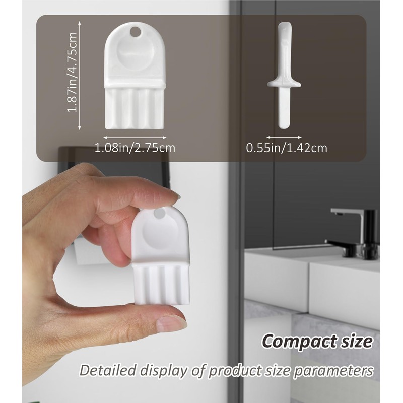 HGHN 6-Pack Universal Access to Toilet Paper Dispensers - Convenient