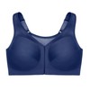 Glamorise Women's Full Coverage Bra, blue, 95F