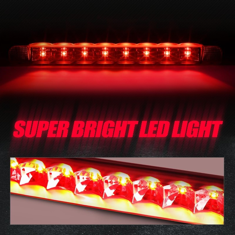 Auto Dynasty Full LED 3rd Third Brake Light Compatible with