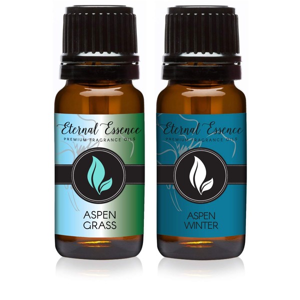 Pair (2) - Aspen Winter & Aspen Grass - Premium Fragrance Oil Pair - 10ML