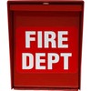 EAGLE-EG718 Fire Department Box EFB-2000 w/Combination Padlock Heavy Duty Stainless